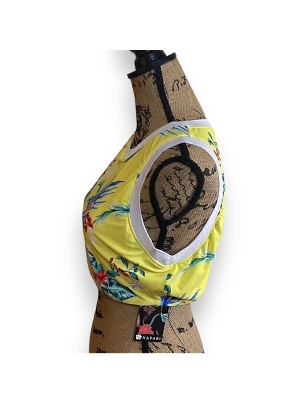 Hapari Swimsuit Limoncello Midkini Top Size Medium - Picture 3 of 6